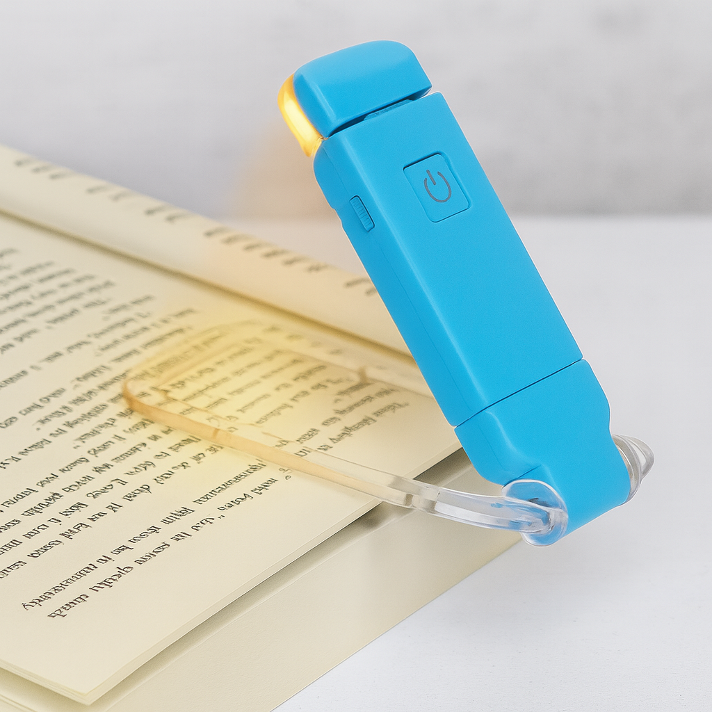 Luz de Lectura Recargable para Libros