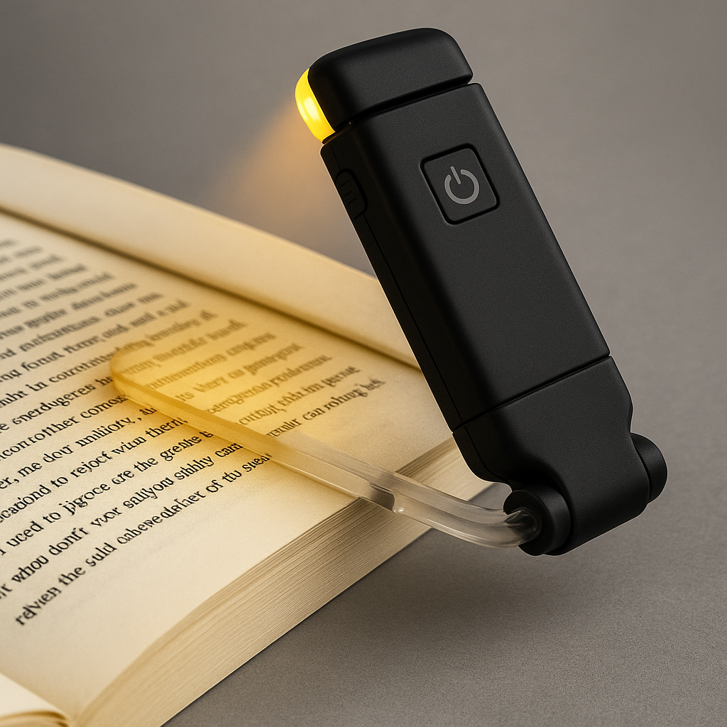 Luz de Lectura Recargable para Libros