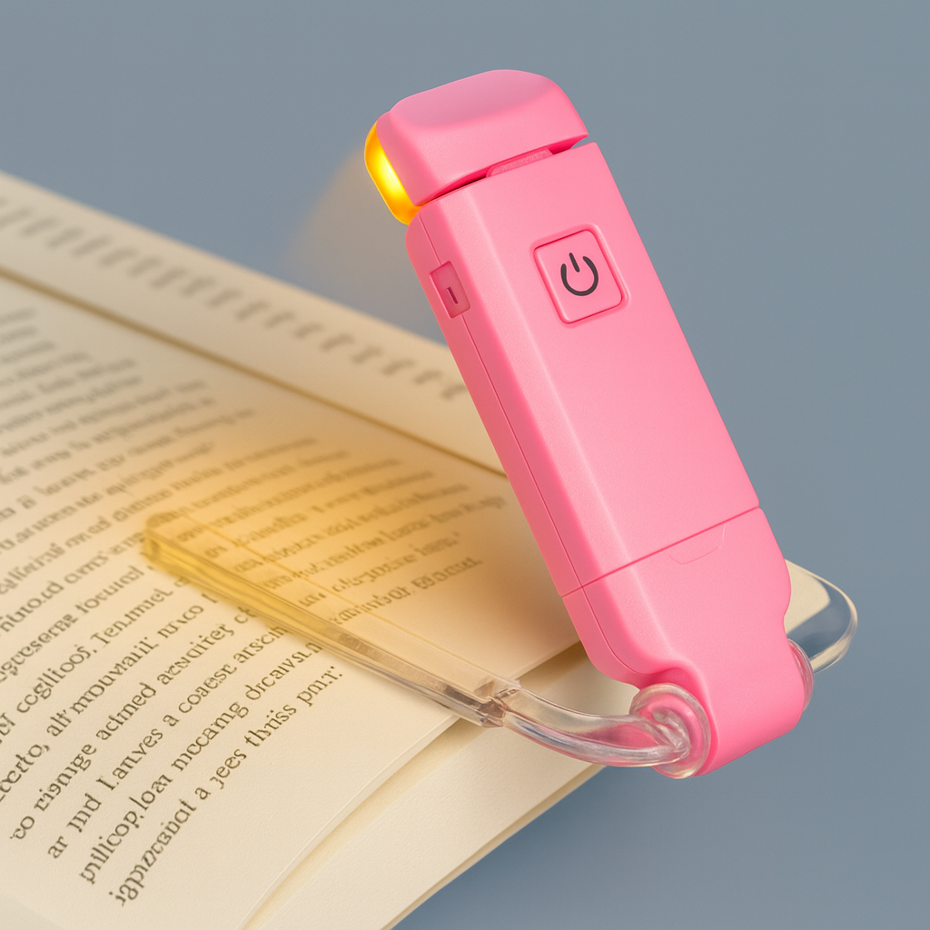 Luz de Lectura Recargable para Libros
