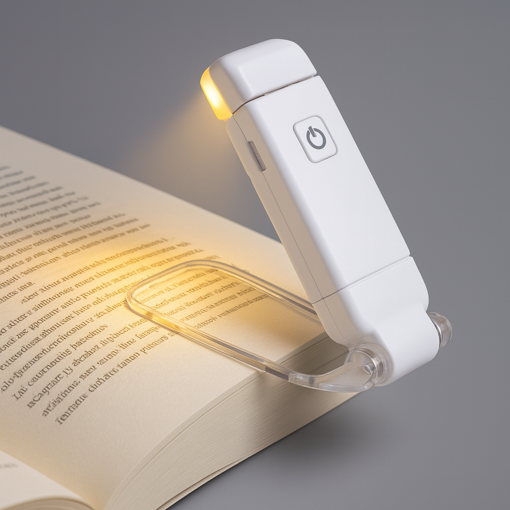 Luz de Lectura Recargable para Libros