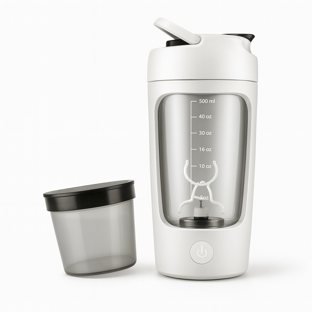Vaso Mezclador Eléctrico - Para Proteína, Café y Más