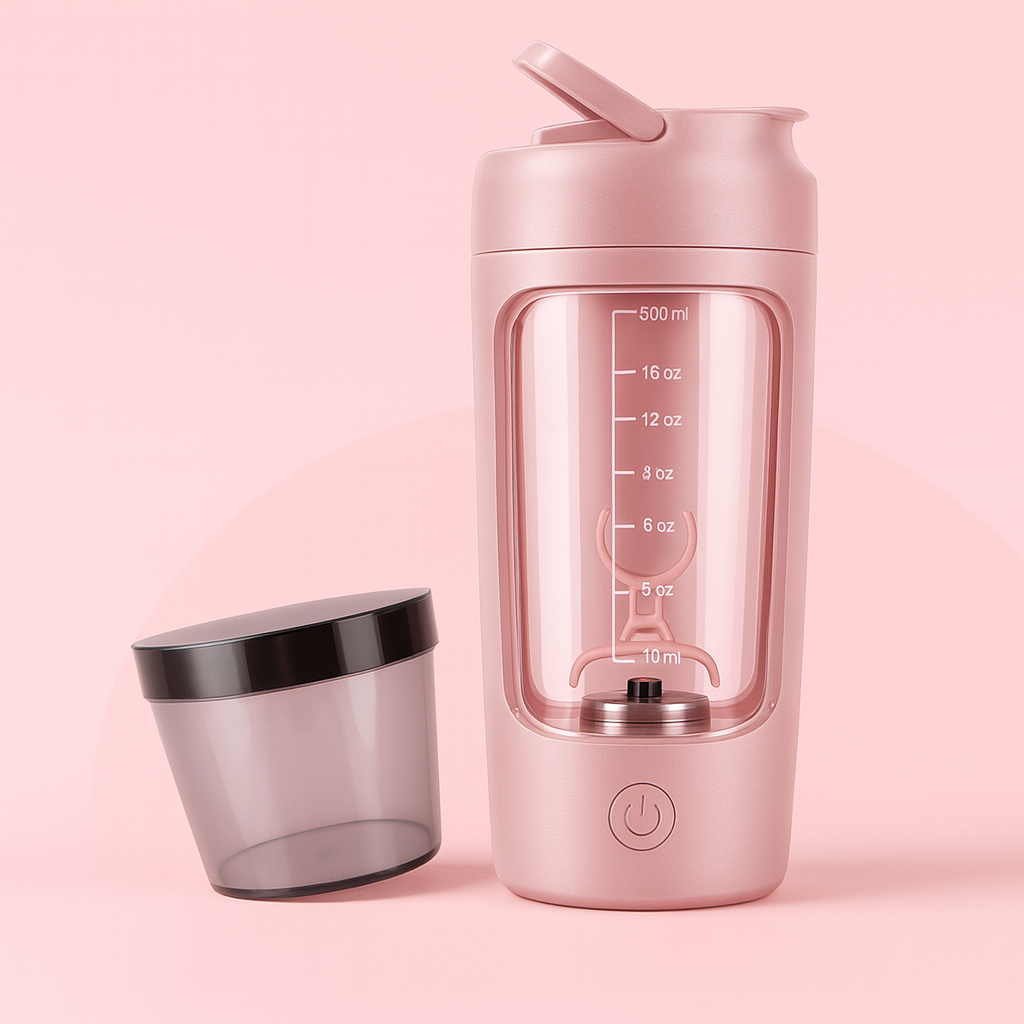 Vaso Mezclador Eléctrico - Para Proteína, Café y Más